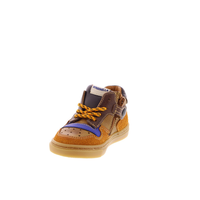 Rondinella veterschoenen cognac 3
