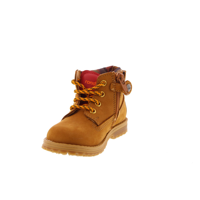 Rondinella veterschoenen cognac 3