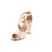 Moments By Content sandals gold 3