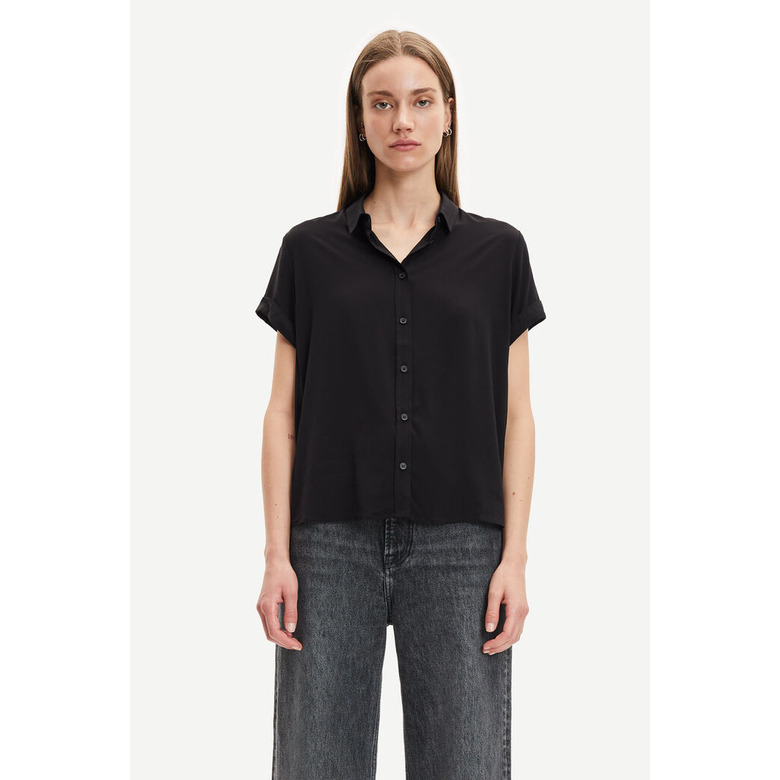 Samsoe&samsoe blouse zwart 2