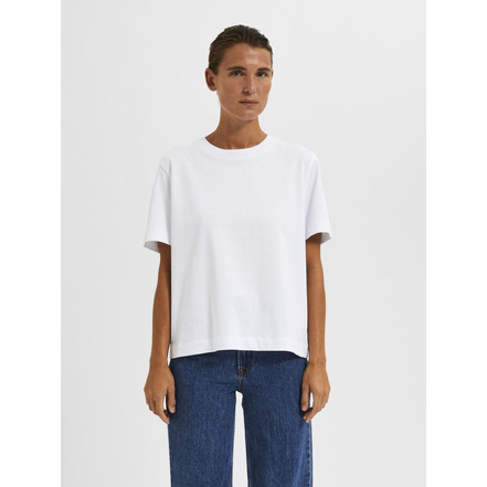 Selected Femme t-shirt weiss