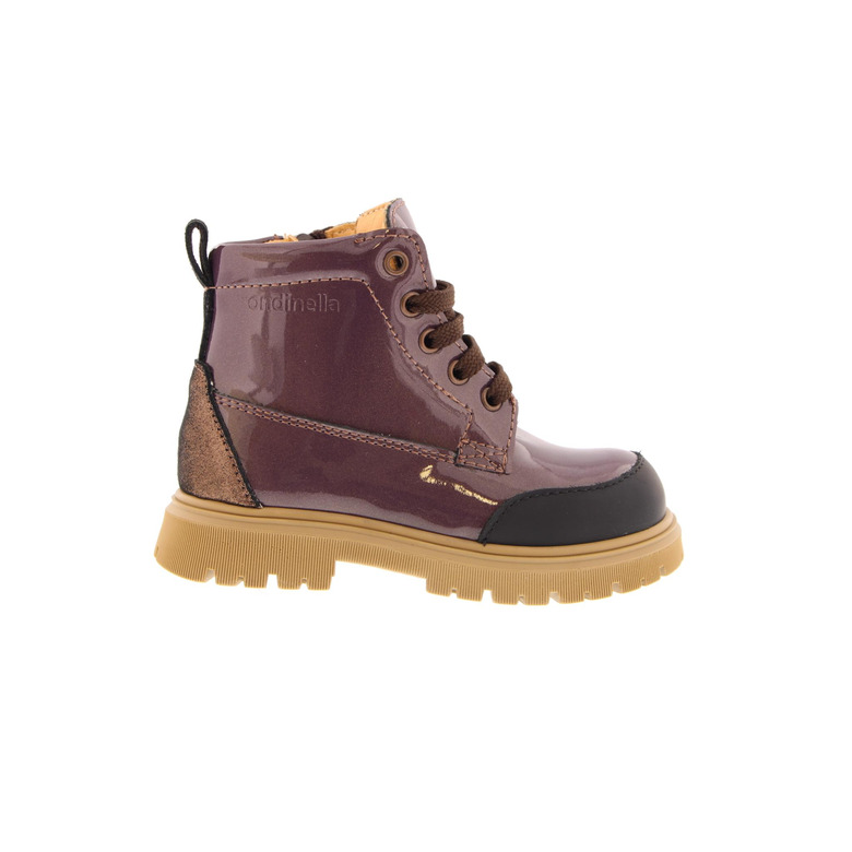 Rondinella veterschoenen paars 1