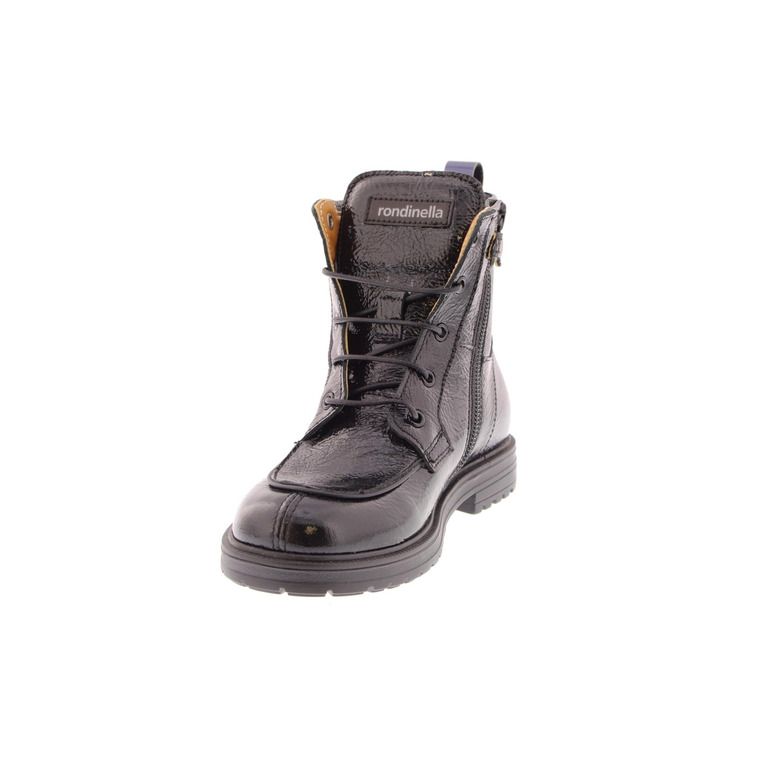 Rondinella hoge schoenen zwart 3