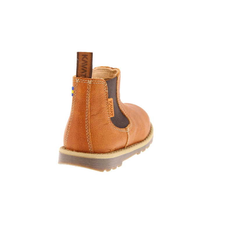Kavat chaussures hautes cognac 4