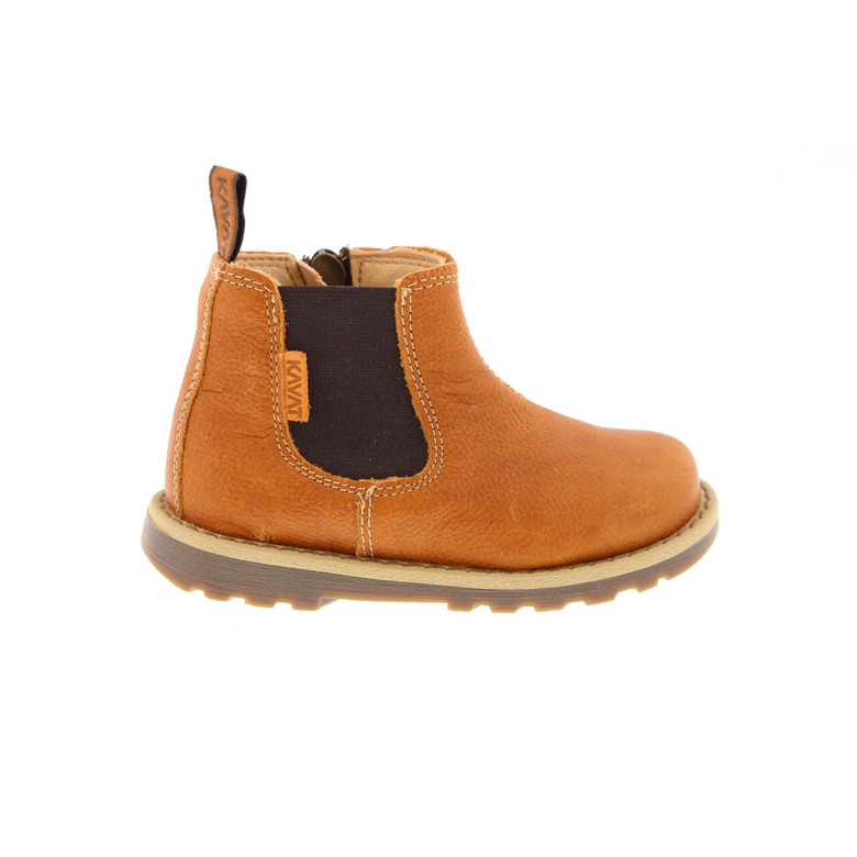 Kavat chaussures hautes cognac 1