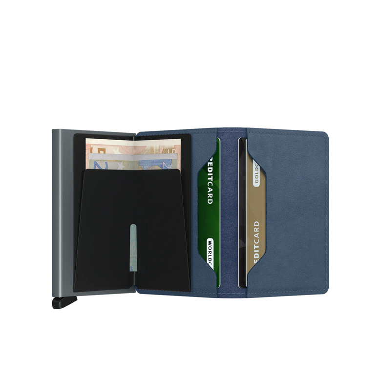 Secrid kreditkartenetui blau 2