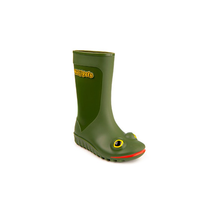 Wellipets Frog Wellies laarzen groen