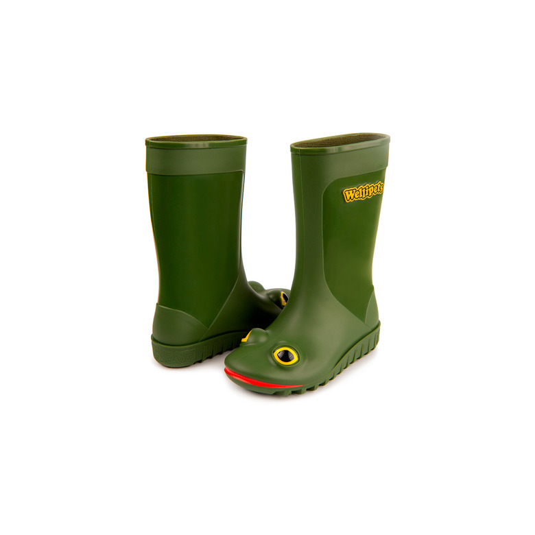 Wellipets Frog Wellies laarzen groen 4