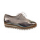 Mephisto chaussures à lacets argent 1