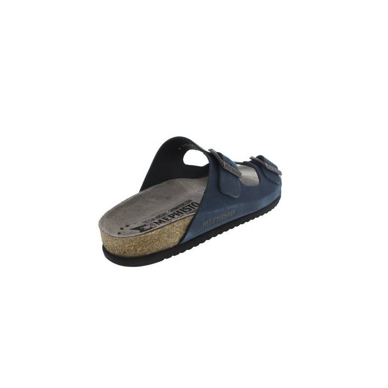 Mephisto thong slippers blue 4