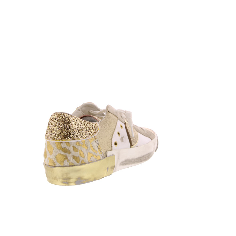 Philippe Model sneakers goud 4