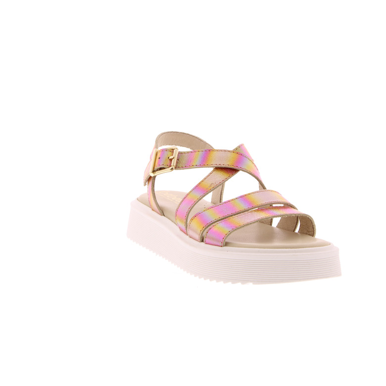 Beberlis sandalen multi color 2