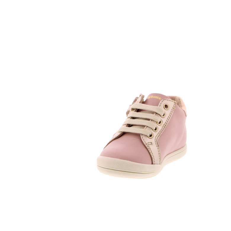 Babybotte veterschoenen roze 3