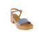 Weekend sandalen blauw 2