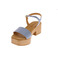 Weekend sandalen blauw 3