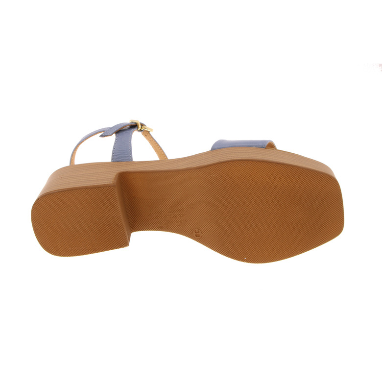 Weekend sandalen blauw 5