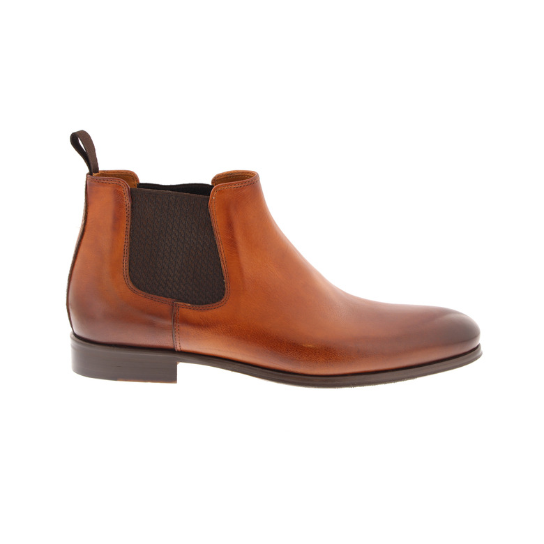 Flecs hoge schoenen cognac 1