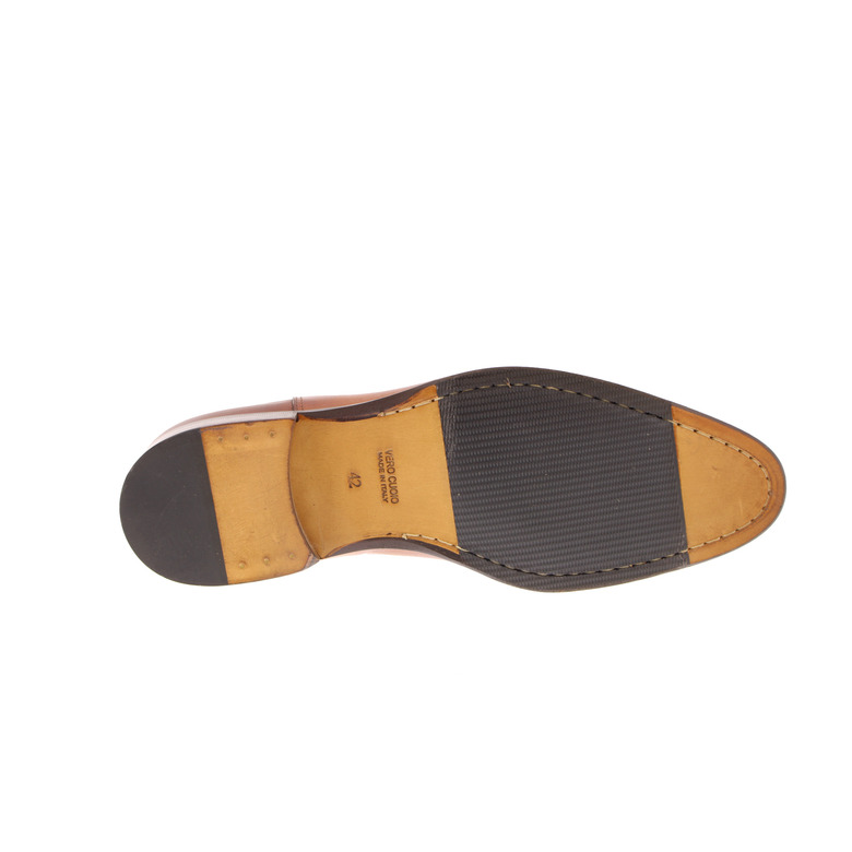 Flecs hoge schoenen cognac 5