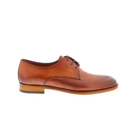 Flecs lage schoenen cognac