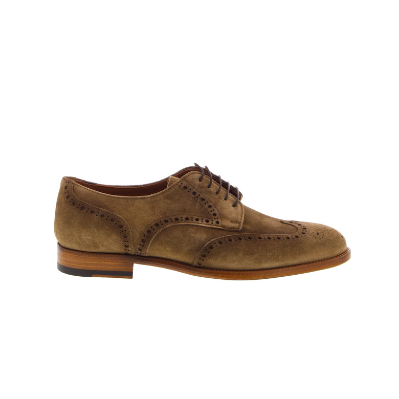 Flecs lage schoenen taupe
