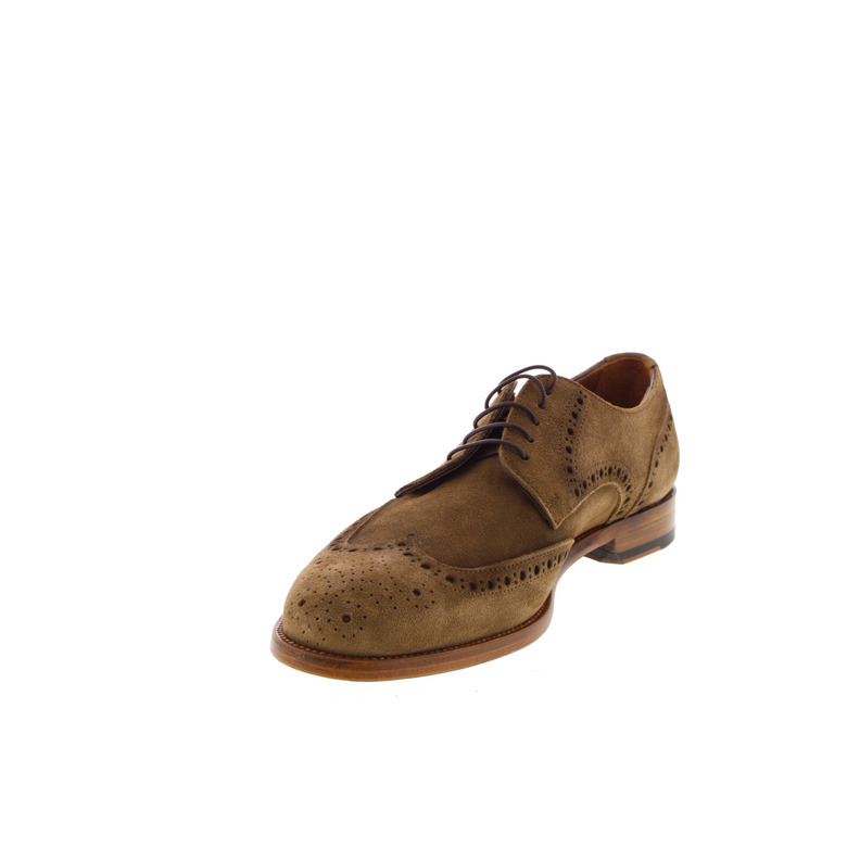 Flecs lage schoenen taupe 3