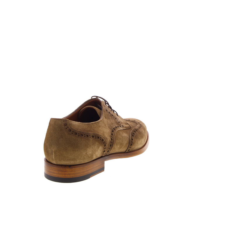 Flecs lage schoenen taupe 4
