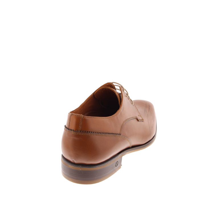 Ambiorix lage schoenen cognac 4