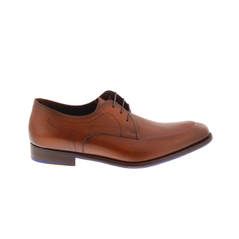 Floris Van Bommel chaussures basses cognac