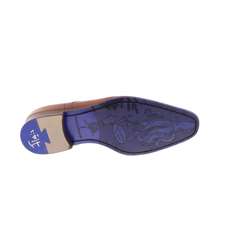 Floris Van Bommel chaussures basses cognac 5