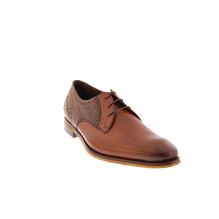 Floris Van Bommel chaussures basses cognac