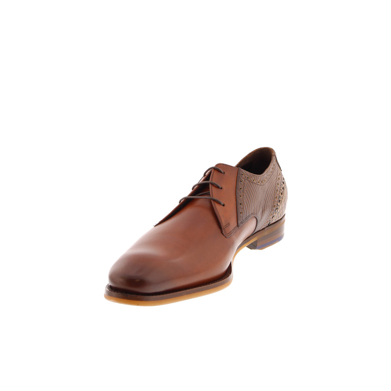 Floris Van Bommel chaussures basses cognac 3