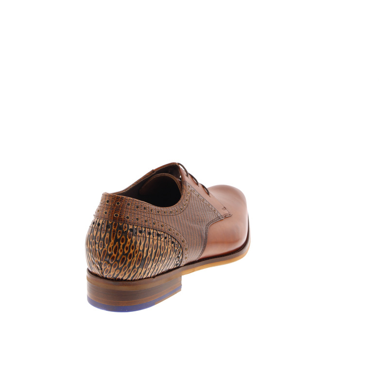 Floris Van Bommel chaussures basses cognac 4