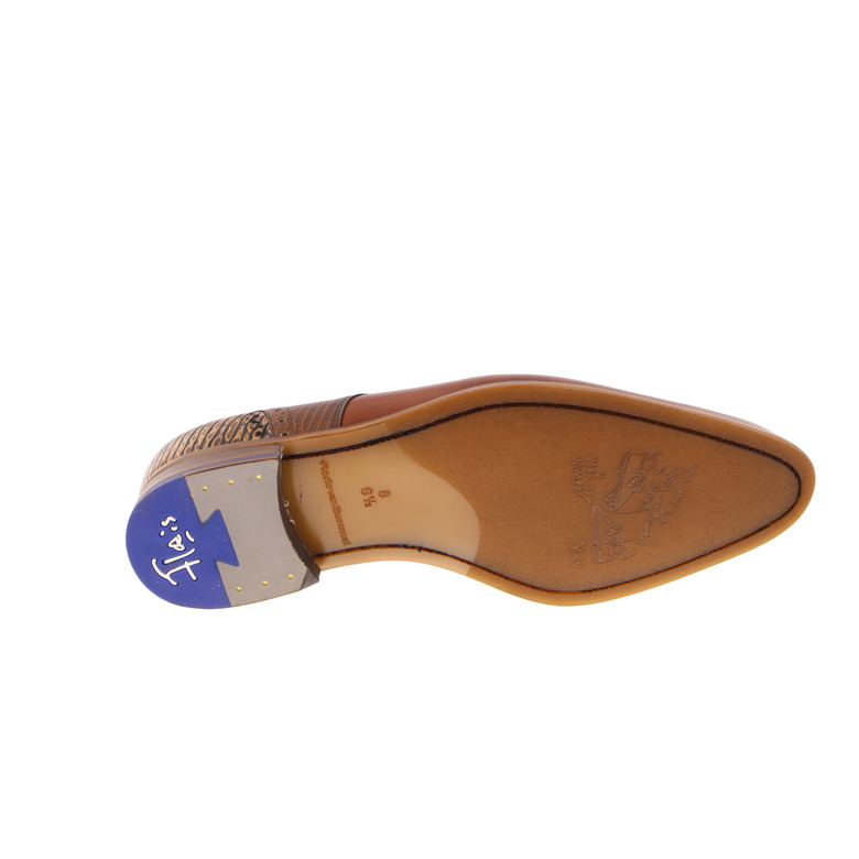 Floris Van Bommel chaussures basses cognac 5