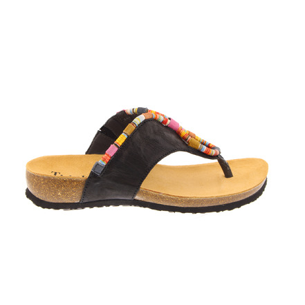 Think! slippers zwart