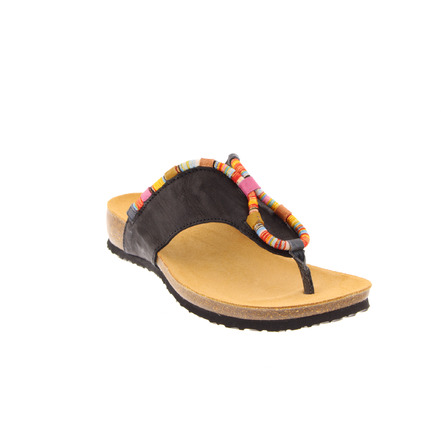 Think! slippers zwart