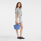 Longchamp handbag blue 3