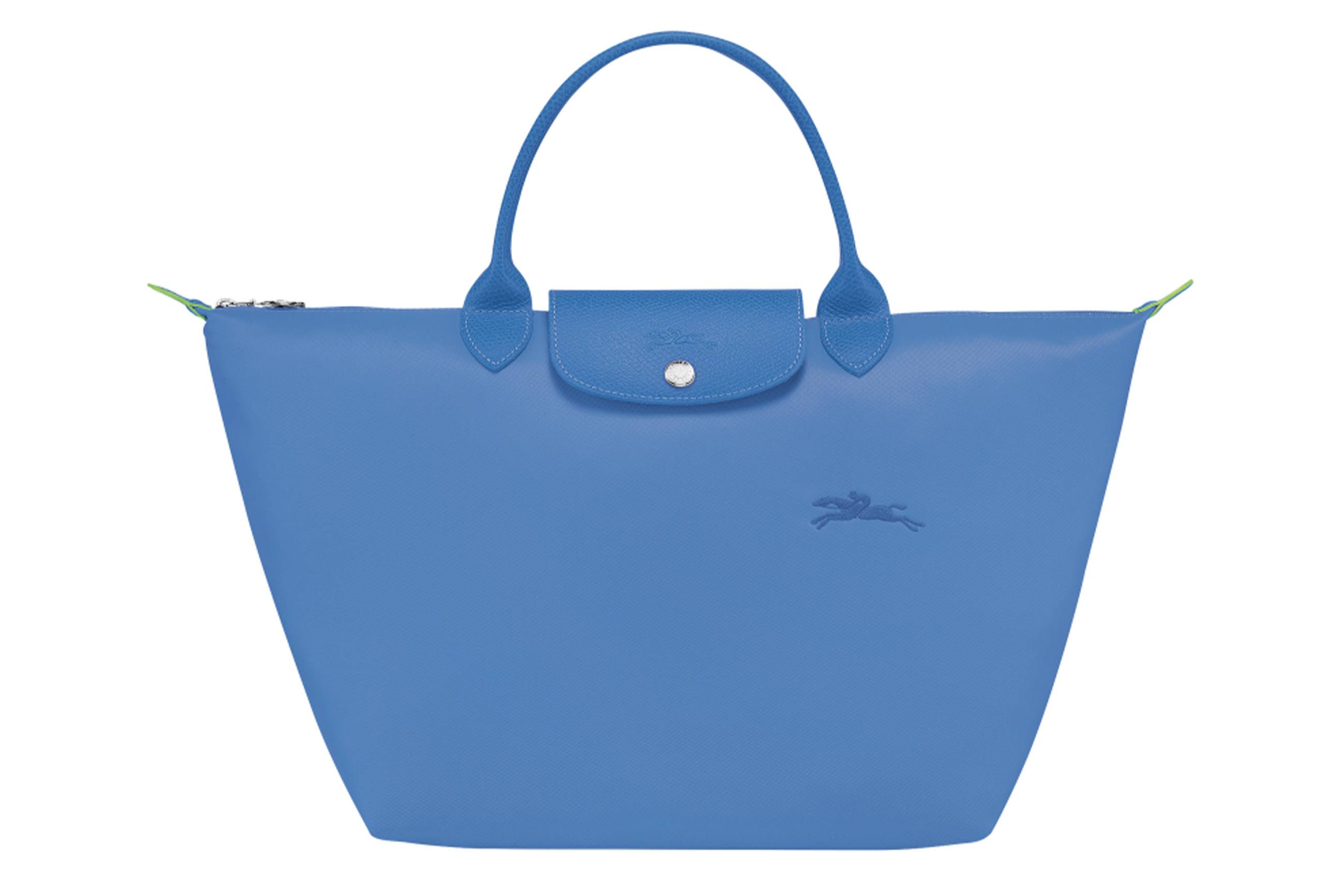 Handbag Longchamp Blue 919 L1623 LE PLIAGE GREEN Free