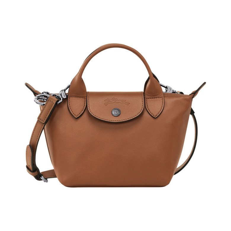 Longchamp sac à main cognac