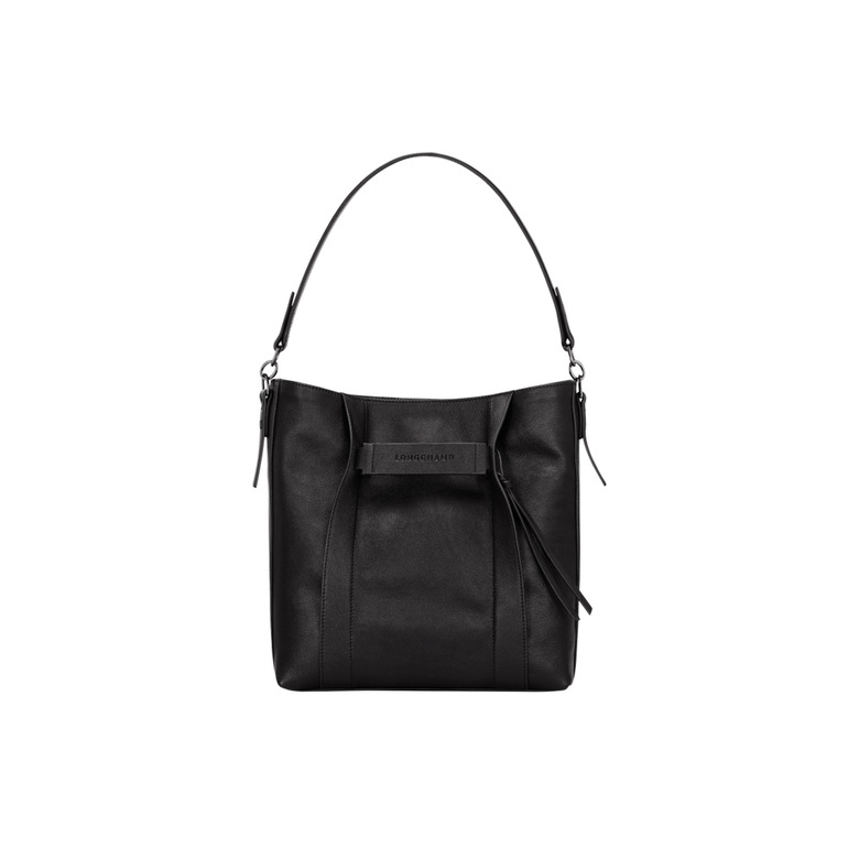 Longchamp schultertasche schwarz