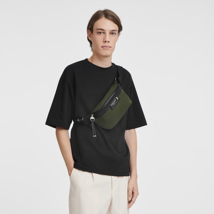 Longchamp sac banane vert