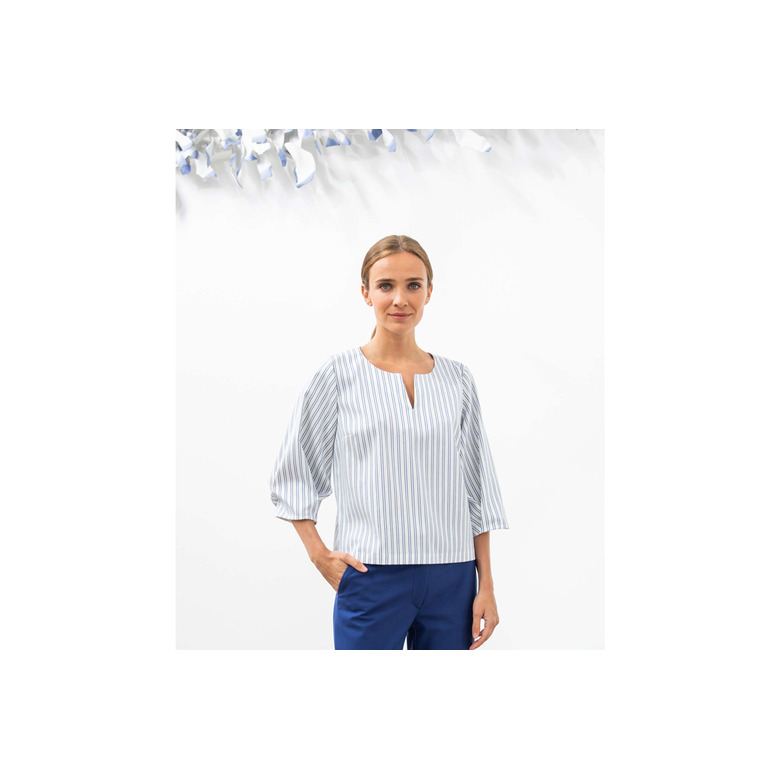 Furore blouse blauw 2
