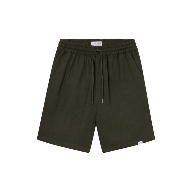 Les Deux short groen