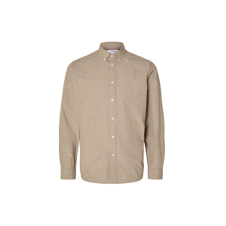 Selected Homme hemd beige
