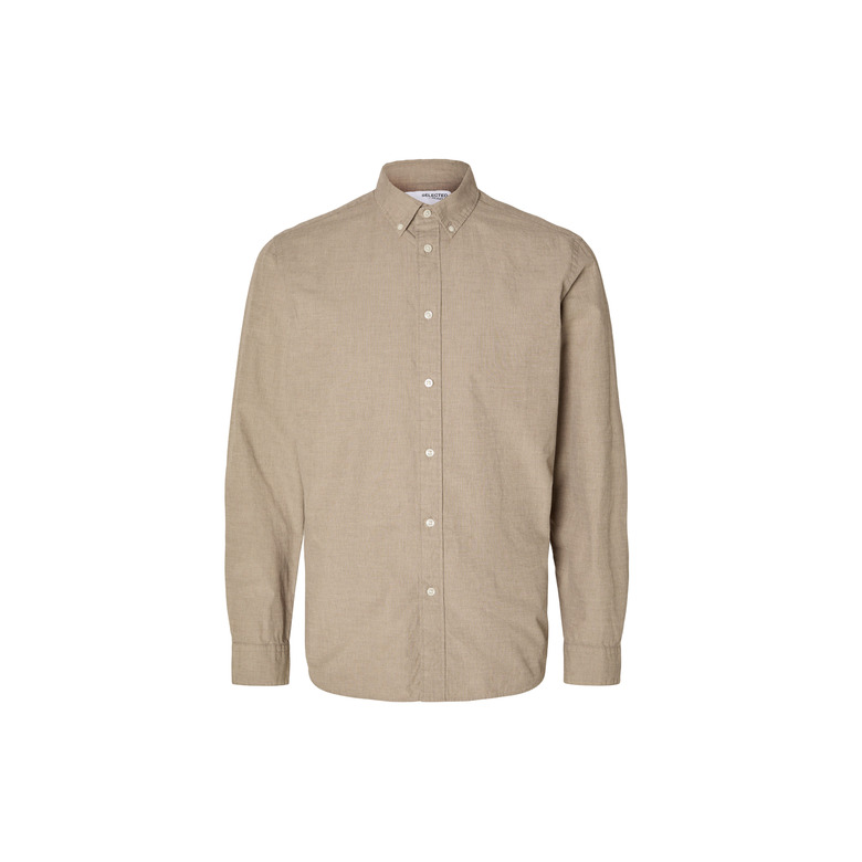 Selected Homme hemd beige
