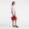 Longchamp handtasche rot 4