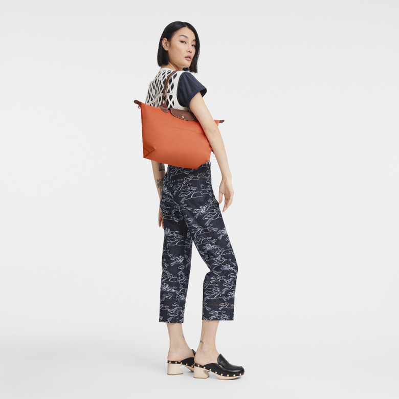Longchamp shopper orange 4