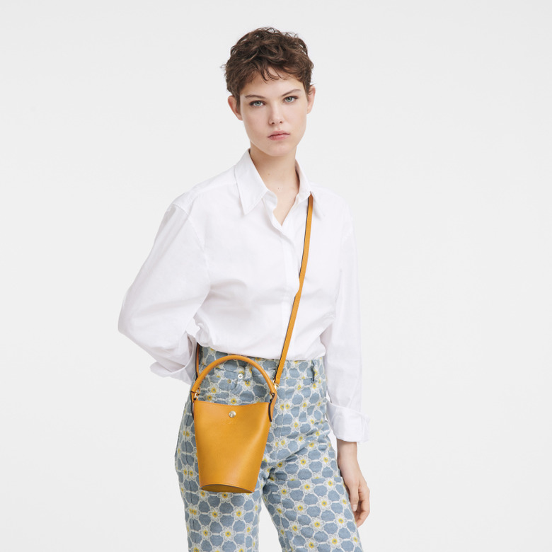 Longchamp sac à main orange 3