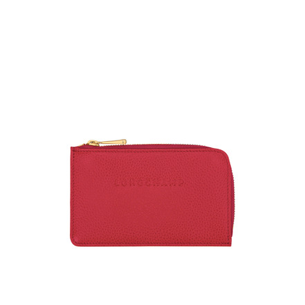 Longchamp porte-cartes rose