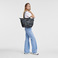 Longchamp shopper blau 3