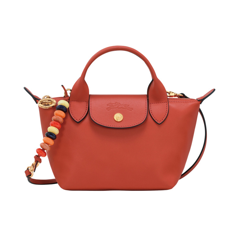 Longchamp sac à main orange